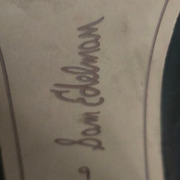 Sam Edelman Case Black Leather Slip On Boot Ankle Womens 9 - Picture 7 of 7